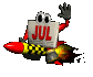 gif image depicting current month's seasonal animation