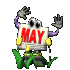 gif image depicting current month's seasonal animation